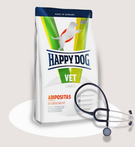 Happy Dog VET Adipositas 4kg hrana za gojazne pse